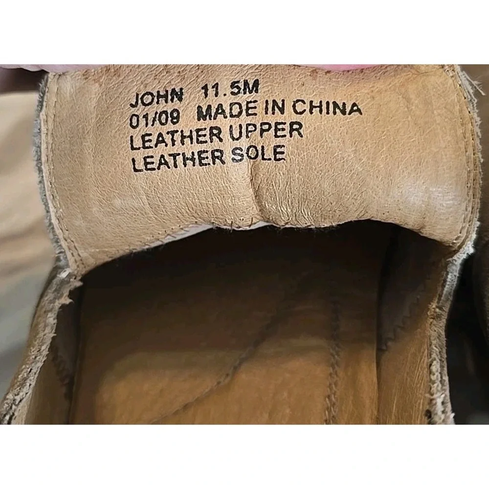 DKNY Men's Size 11.5 M John Slip On Light Brown‎ Leather Loafers Dress Shoes